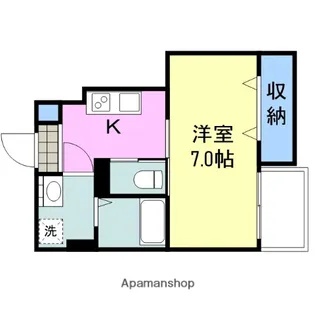 PRIVE装束【1階】の間取り
