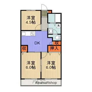 高井第一マンション【2階】の間取り