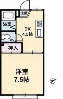 タウニーマタノ B棟【2階】の間取り