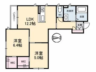 ロイヤルハイツ平田【2階】の間取り