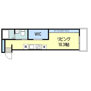 GRACE西栄【1階】の間取り