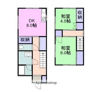 山口県岩国市今津町5丁目【一戸建】の間取り
