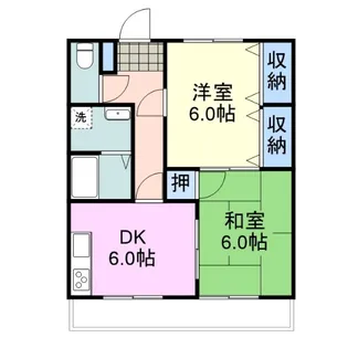 Yビル【2階】の間取り