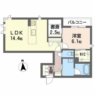 リラフォート八王子BELS認証【2階】の間取り