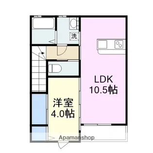 ALLURE【2階】の間取り