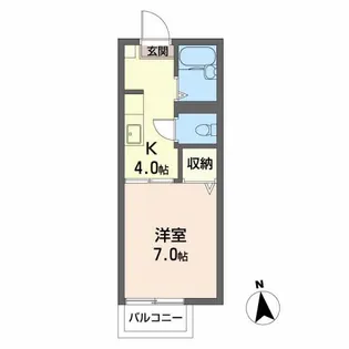フレグランス上尾 E棟【1階】の間取り