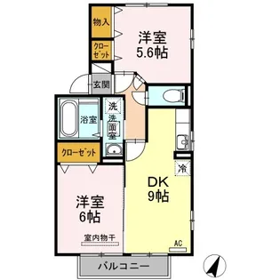 セフィーロ【2階】の間取り