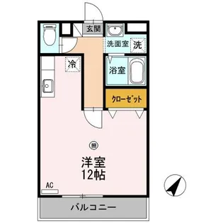 アバンウェル今井町Ⅰ番館【1階】の間取り