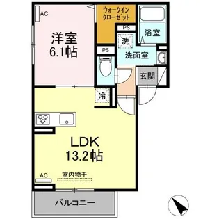 LUCE【3階】の間取り