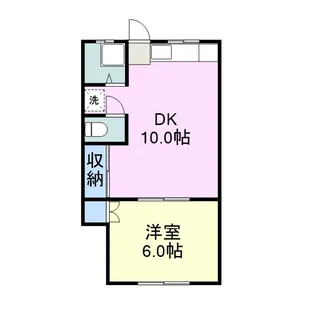 東洋ビル【3階】の間取り