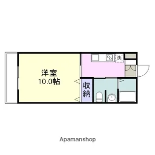 JRBハイツ虹ケ浜【303号室】の間取り