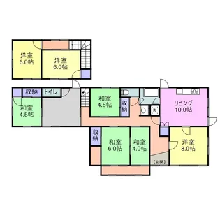 山口県熊毛郡平生町大字大野北【一戸建】の間取り