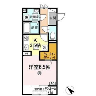 サイド【1階】の間取り