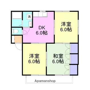 3DKの間取り画像