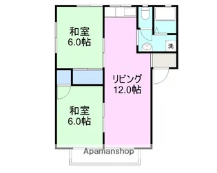 風薫るビレッヂC【2階】の間取り