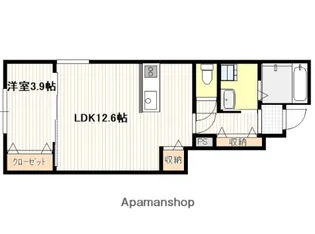 ドリー南栄【1階】の間取り