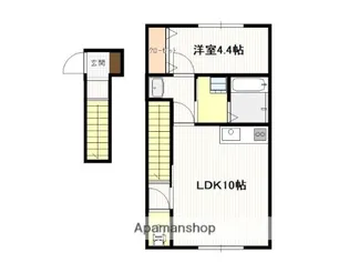 ギア4小方【2階】の間取り
