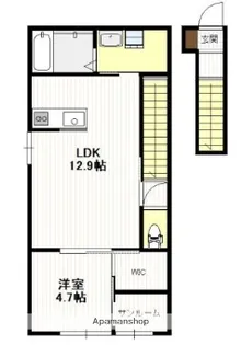 フィッシャー・タイガー【2階】の間取り