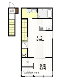 フィッシャー・タイガー【2階】の間取り