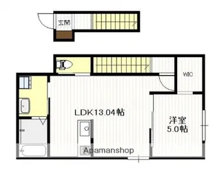 ブルック新町【2階】の間取り