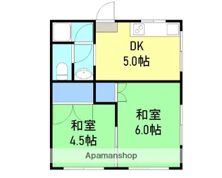 リナート【2階】の間取り