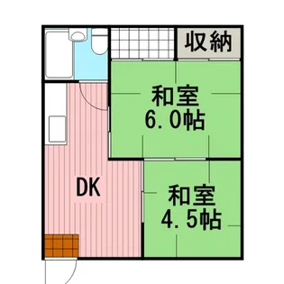 セピアハイツ【2階】の間取り
