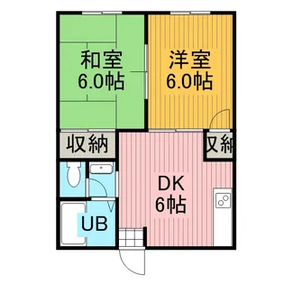 セフィラ川下【1階】の間取り