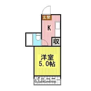 ANPALACE【4階】の間取り