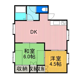 UNAHOUSE【1階】の間取り