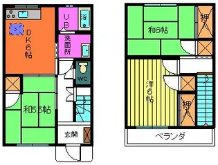 メゾニティー愛宕【101号室】の間取り