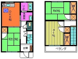 メゾニティー愛宕【1階】の間取り