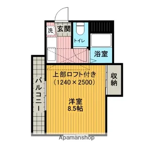 カサベルデ・アカシア【2階】の間取り