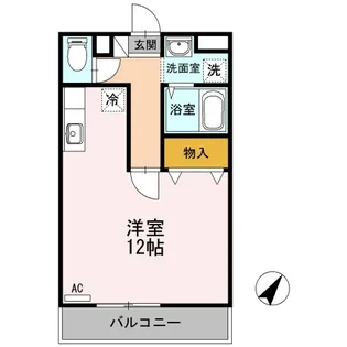 アバンウェル今井町Ⅰ番館【1階】の間取り