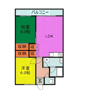 レクト K【7階】の間取り