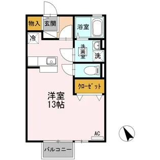 プレミール【2階】の間取り