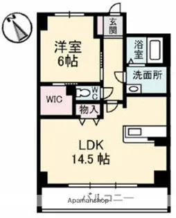 ヴィラシーンABE【8階】の間取り