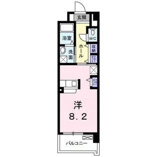 メゾン プロスパーレ【3階】の間取り