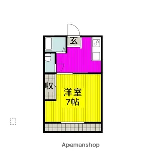 ドムスKⅠ【2階】の間取り