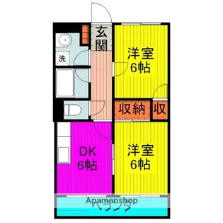 リビエール 徳豊【1階】の間取り