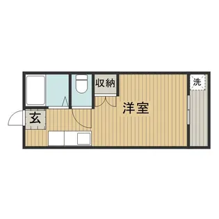 グリーンハイツ【1階】の間取り