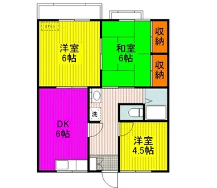 メゾン ゆう【2階】の間取り