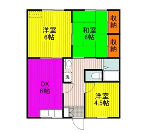 メゾン ゆう【1階】の間取り