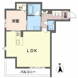 シャーメゾン アリシア【2階】の間取り