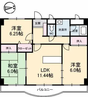 アクティブS Ⅳ【2階】の間取り