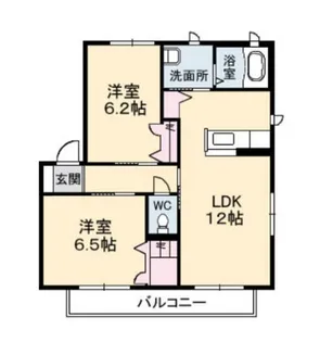 アビタシオン長野 C棟【2階】の間取り