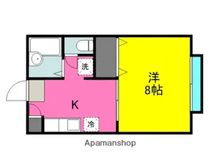 グレイハウス【1階】の間取り