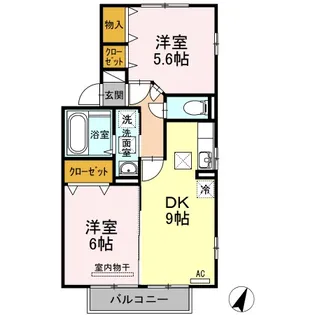 セフィーロ【1階】の間取り