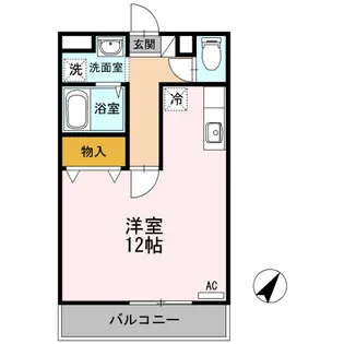 アバンウェル今井町Ⅰ番館【1階】の間取り