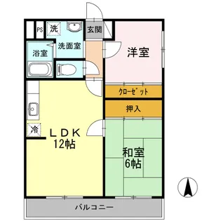 ヴィラグランテ【2階】の間取り