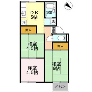 3Kの間取り画像